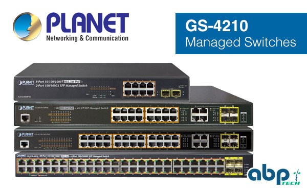 Planet GS-4210 Managed Switches